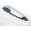 For Benz GLE W166 2015-2019 8PCS Carbon Fiber Outer Car Door Handle Cover Trim