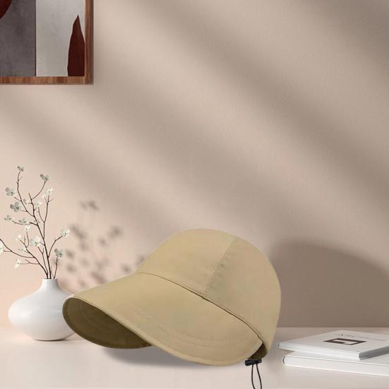 Summer Sun Hat Stylish Drawstring Portable Fisherman Hat Camping Fisherman Hat Women Summer Hat for Adult