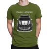 Horse 2024 Tshirts Unisex Horse Mustang Vintage Cotton Tees Crewneck Short Sleeve T Shirts Gift Idea Clothes