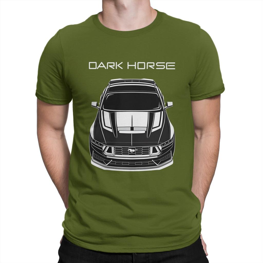 Horse 2024 Tshirts Unisex Horse Mustang Vintage Cotton Tees Crewneck Short Sleeve T Shirts Gift Idea Clothes