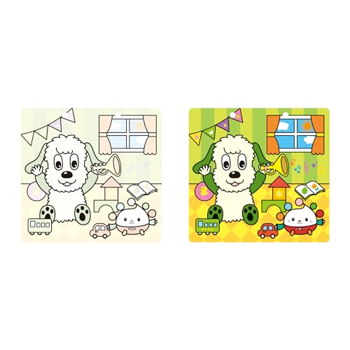 Pilot Corporation Easy drawing You can color as many times as you want! Water coloring book Peek-a-boo!