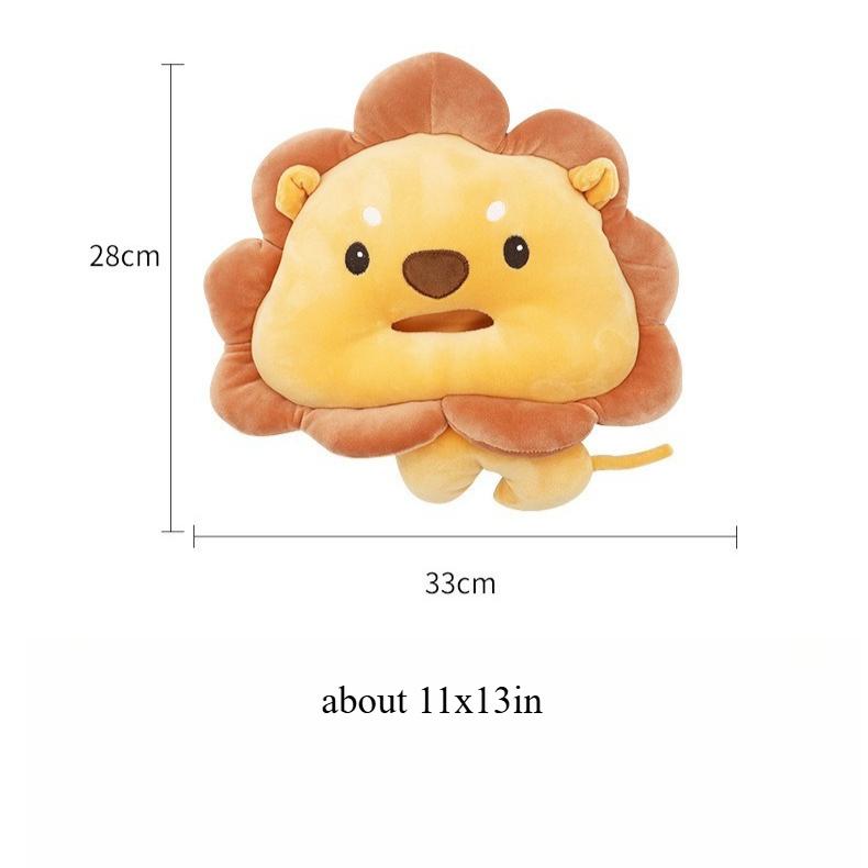 Cartoon Animals Car Paper Boxes Car Tissue Box Car Inner Armrest Box Sun Visor Pumping Box Cute Creative Tissue Boxes Accessory
