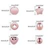 2160Pcs Mixed Spacer Beads Combination Charms Making 6 Styles Loose Beads for Diy Necklace Earrings Bracelet Making