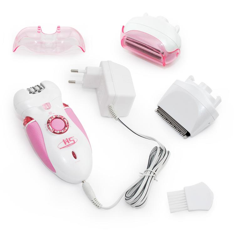 Rechargeable Lady Facial Hair Removal Bikini Shaver Fashion Modeling Defeatherer Barber Electric Epilator Leg Depilador