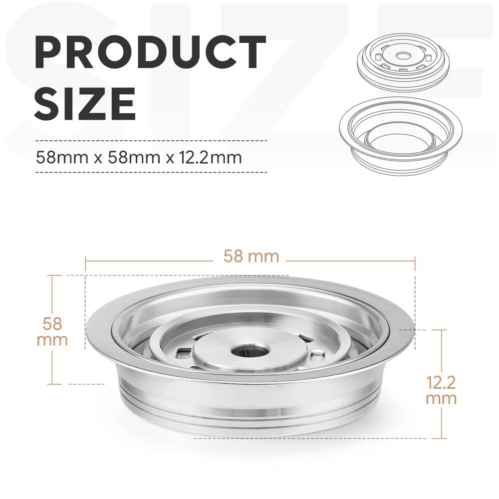 For Vertuo Pop Vertuoline  Next Reusable Coffee Capsule Adapter Nespresso Converts to Vertuoline Pods Accessories iCafilas