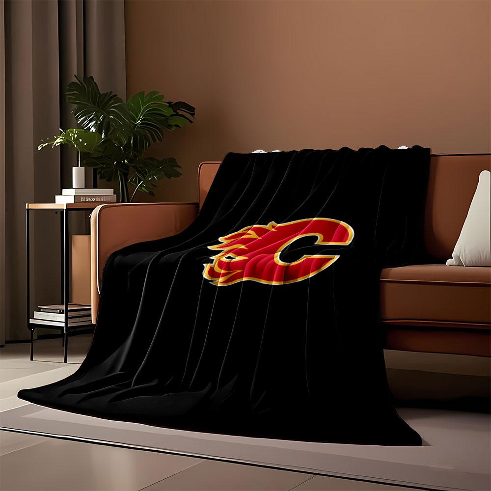 Flaming "C" Logo Blanket print blanket soft and cozy perfect for the living room bed sofa or a nap,gift