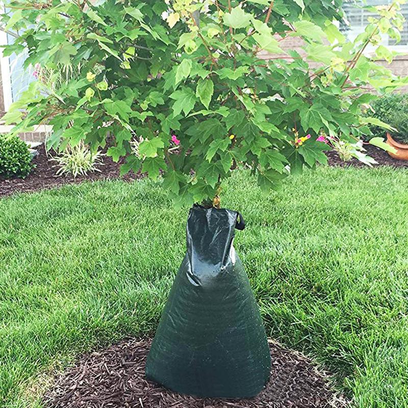 20 Gallon Irrigation Drip Bag Tree Drought Preventions Watering Tree Bag PE Woven Bag Tree Soaking Device