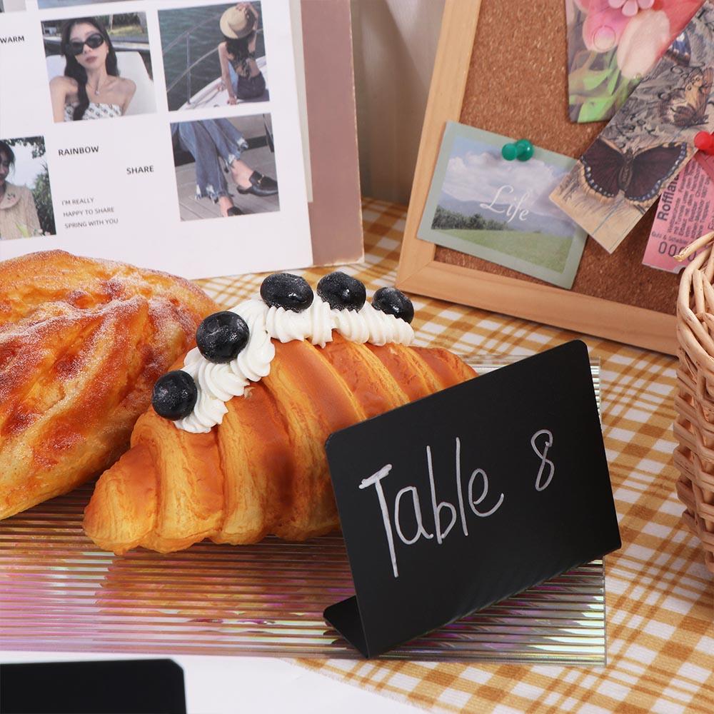 Stands Reserved Writing Stand Signs Chalkboard Mini Chalkboard Small Blackboard Message Board