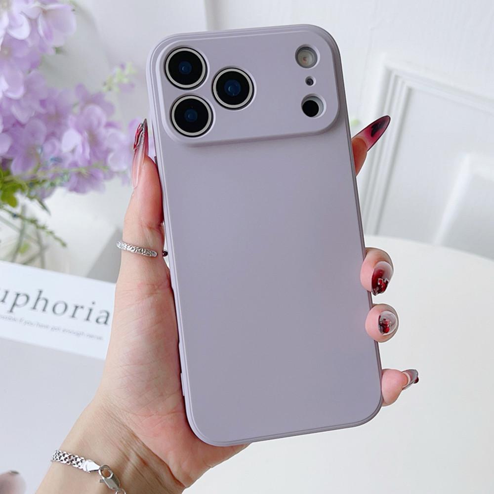 Original Liquid Silicone Phone Case for iPhone 17 Pro Max Soft Shockproof Skin Touch Feeling Matte Cover for iPhone 17 Air Funda