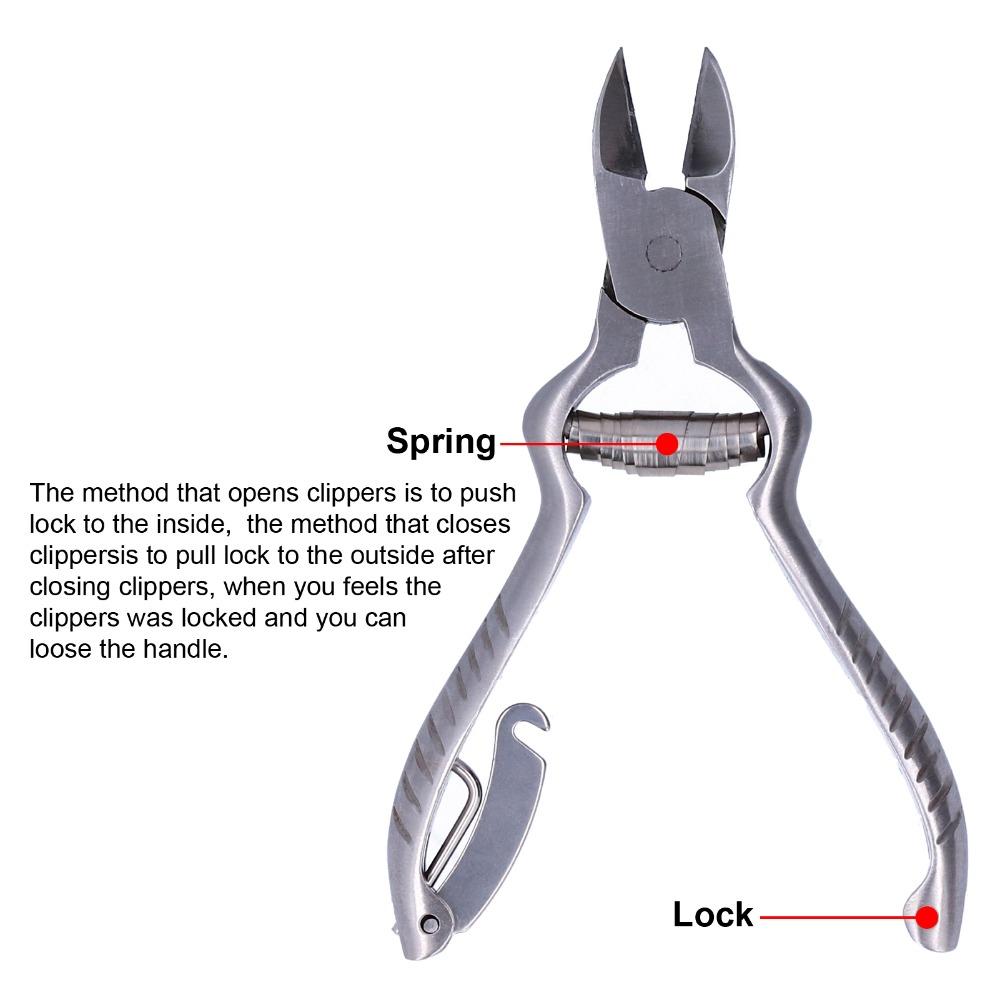 Stainless Steel Toe Nail Clippers Durable Ingrown Toenail Clipper Toenail Trimmer Nail Shops
