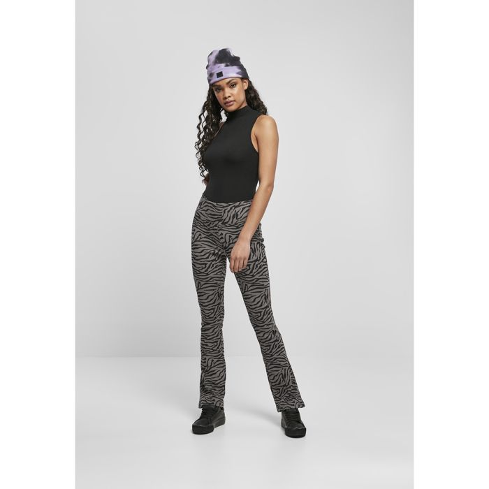 Body à col roulé - Urban Classics - Noir - Moulant - Jersey stretch - Boutons poussoirs