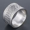 Solid 316L Stainless Steel Men's Finger Rings Stainless Ring for Men Women Size 7-13 Vintage Male Charm Jewelry Wedding Bands