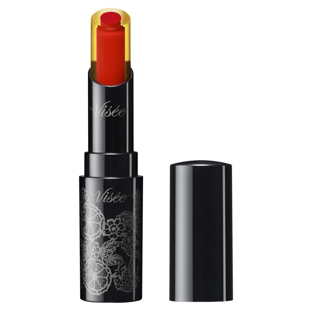 Visee Riche Crystal Duo Lipstick OR263 Orange (3.5g)
