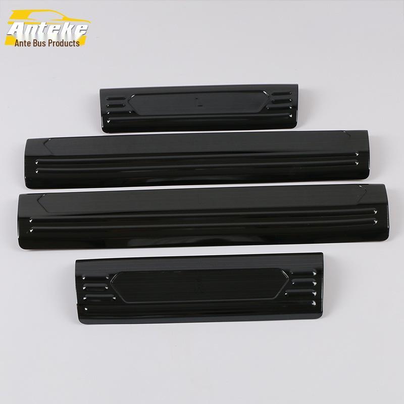 Fits 19 Bestune T33 models: Sill Strip Trim, Bumper Trunk Welcome Pedal, Decorative Bright Sticker.