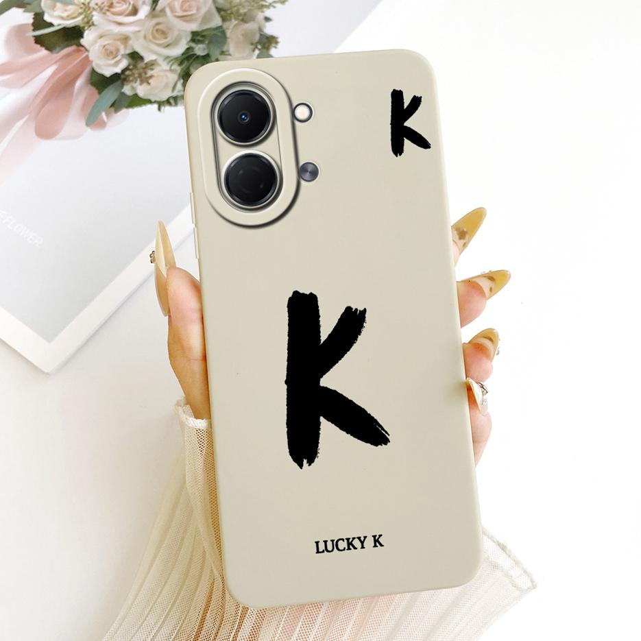 For Tecno Spark Go 3 Case KN3 Cute Lucky Letters Cover Shockproof Soft TPU Phone Case For Tecno Spark GO 3 SparkGO3 Fundas Coque