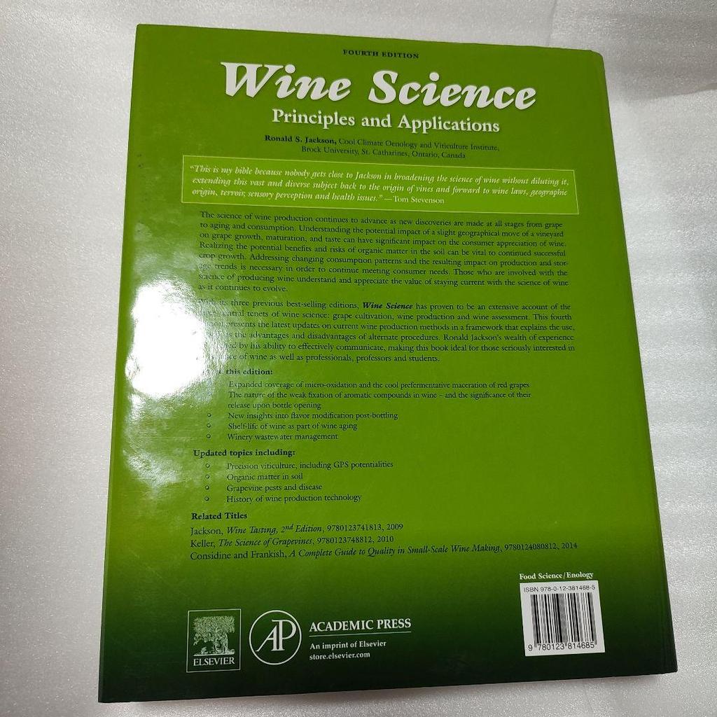 [USED] Wine Science Principles and Applications