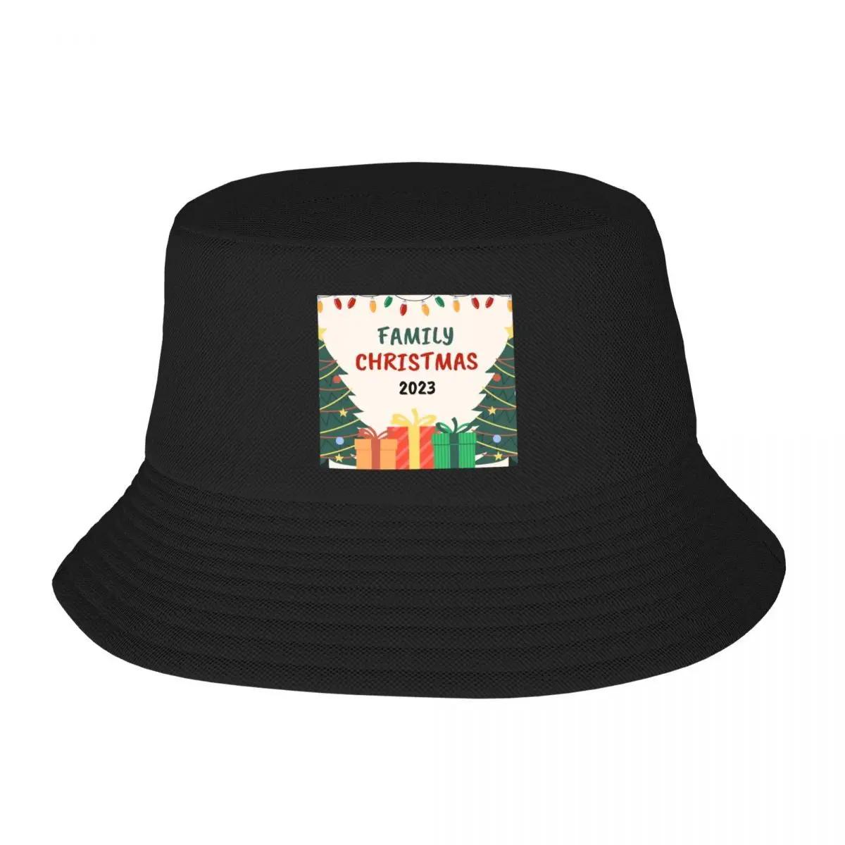 New Family Christmas Matching Squad Bucket Hat Rave Designer Hat Dad Hat Derby Hat Hats For Unisex Womens