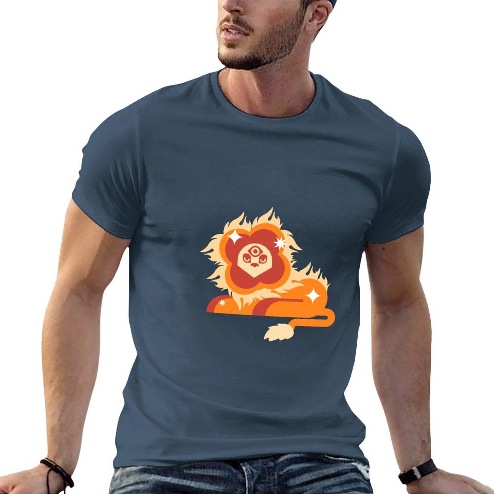 Leo The Lion Tshirt Sporty Breathable Short Sleeve Tshirt S