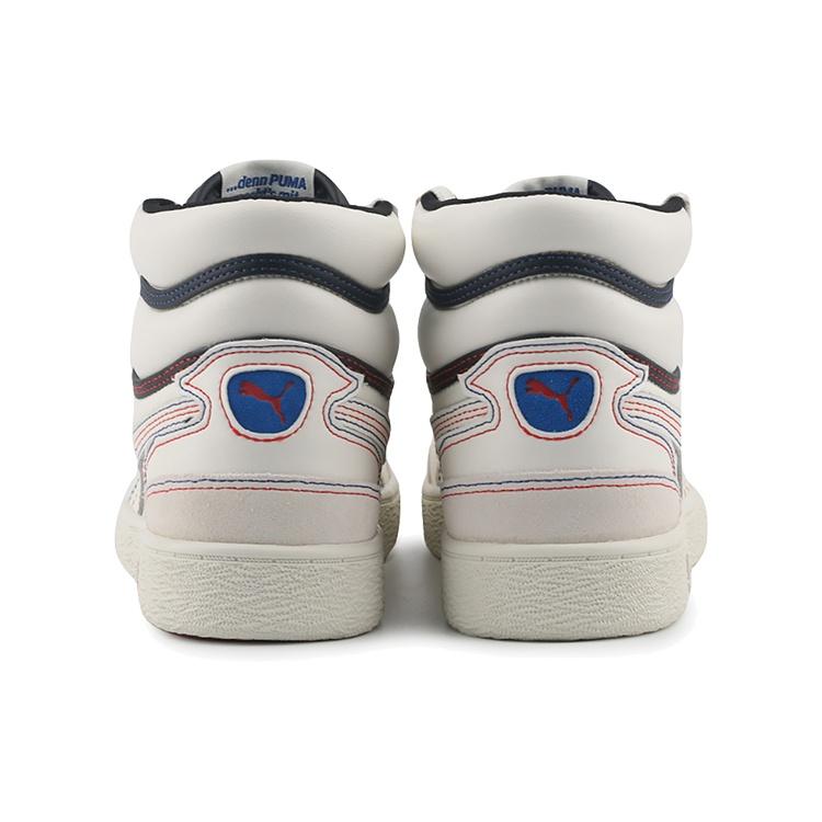 PUMA Ralph Sampson Mid Panorama 'Creamwhite Black Red' Men's 375871-01