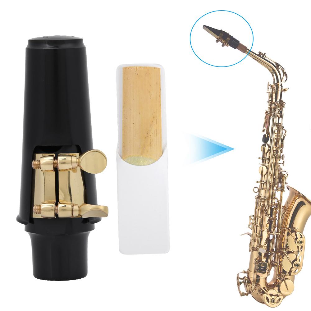 Fine Workmanship Cap Ligature Fastener Parts Tenor Sax Saxophone Mouthpiece Sax Mouthpiece Kit for Music Lovers for Sax Players Fine Workmanship Cap Ligature Fastener Parts Tenor Sax Saxophone Mouthpiece Sax Mouthpiece Kit for Music Lovers for Sax Players