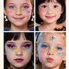 New 10PCS Halloween Face Tattoo Sticker Hot Stamping Freckles Makeup Radiation Fake Freckles Christmas Temporary Tattoo Stickers