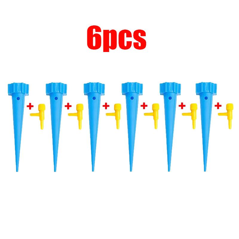 

6/12/18/24PCS Auto Drip Irrigation Watering System Dripper Spike Kits Garden Household Plant Flower Automatic Waterer Tools