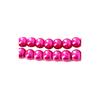 Lot of 130 Pearly Beads 6mm 6 Mm - Dark Pink