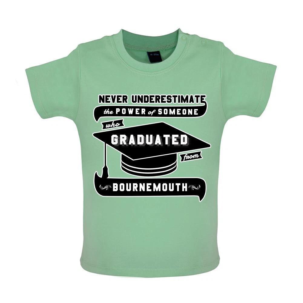 Bournemouth Graduate - Baby Kids Boys Girls Unisex T-Shirt / Babygrow - Student Uni University Grad 160