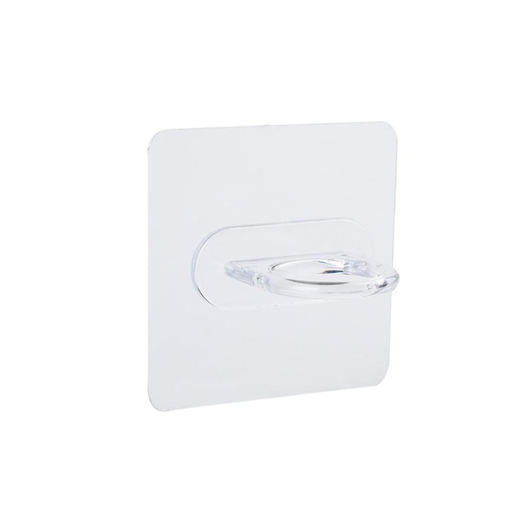 10pcs Multifunctional Wall-Mounted Round Hooks Free Punching Seaml Ess Paste Storage Rack Kitchen Bathroom Household Ring Hanger