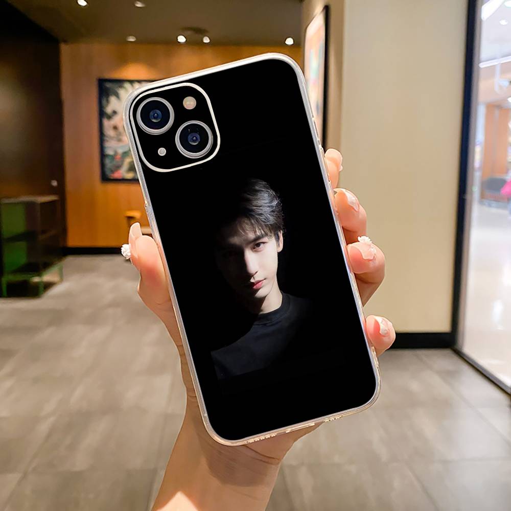 Actor Linghe Zhang Phone Case For iPhone17,16,15,14,13,12,11 ,Pro Max,16/15/14 Plus Soft Silicone Transparent Cover