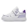 Anta Comfortable Non-Slip Durable Low-Top Walking Shoes Baby Shoes White Purple 322430031-2