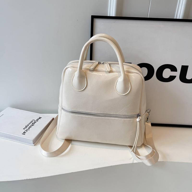 Women's Bag PU Multilayered Soft Leather Ladies Fashion Simple Shoulder Bags Mom's Bags Crossbody Bag