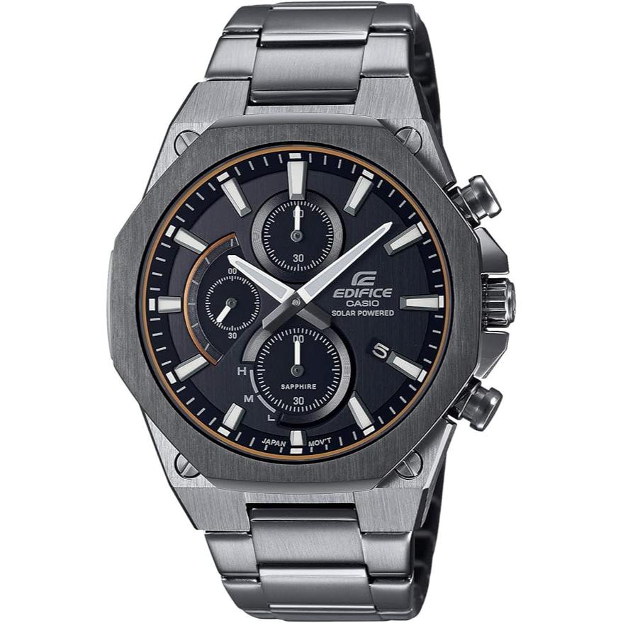 

Часы Casio Edifice Solar EFS-S570YDC-1AJF мужские коричневые темно-серого