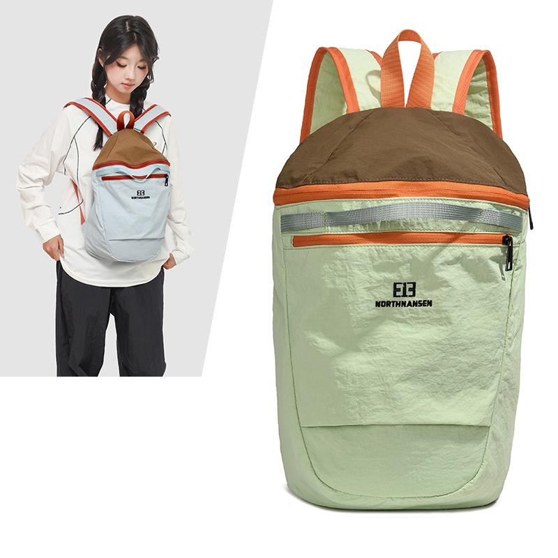 Outdoor Double-Shoulder Backpack: Large-Capacity Portable Commuting & Travel Backpack, Casual Versatile Lightweight Sports Bag F