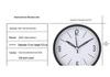 Stylish Silent Metal Alarm Clock for Students' Desks & Nightstands, Perfect for Living Room or Bedroom.