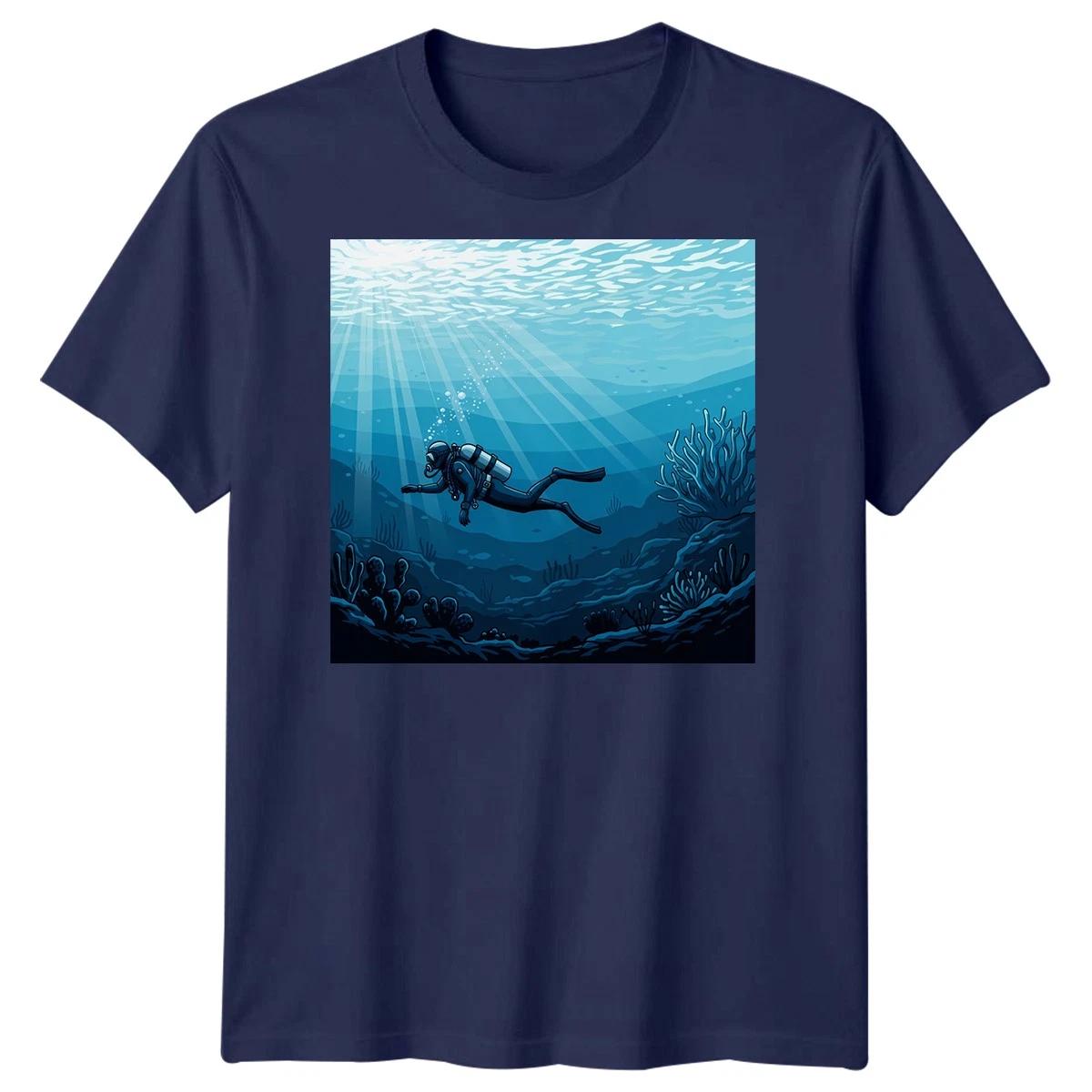 Scuba Diving Ocean Adventure Mens T-Shirt Water Sports S