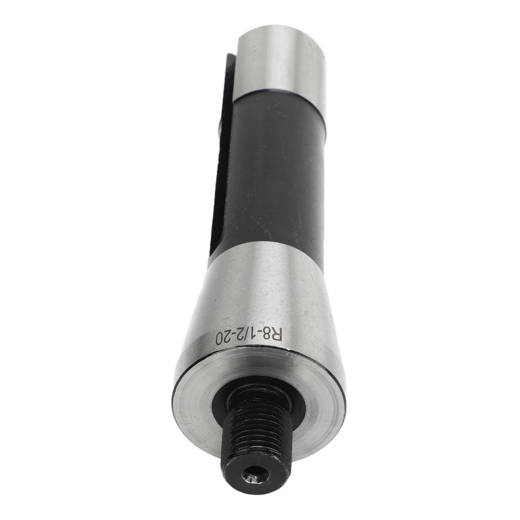 R8 Schaft auf 12in Gewinde Bohrfutterdorn Manganstahl 20mm Länge R8 Schaft Fräsdorn