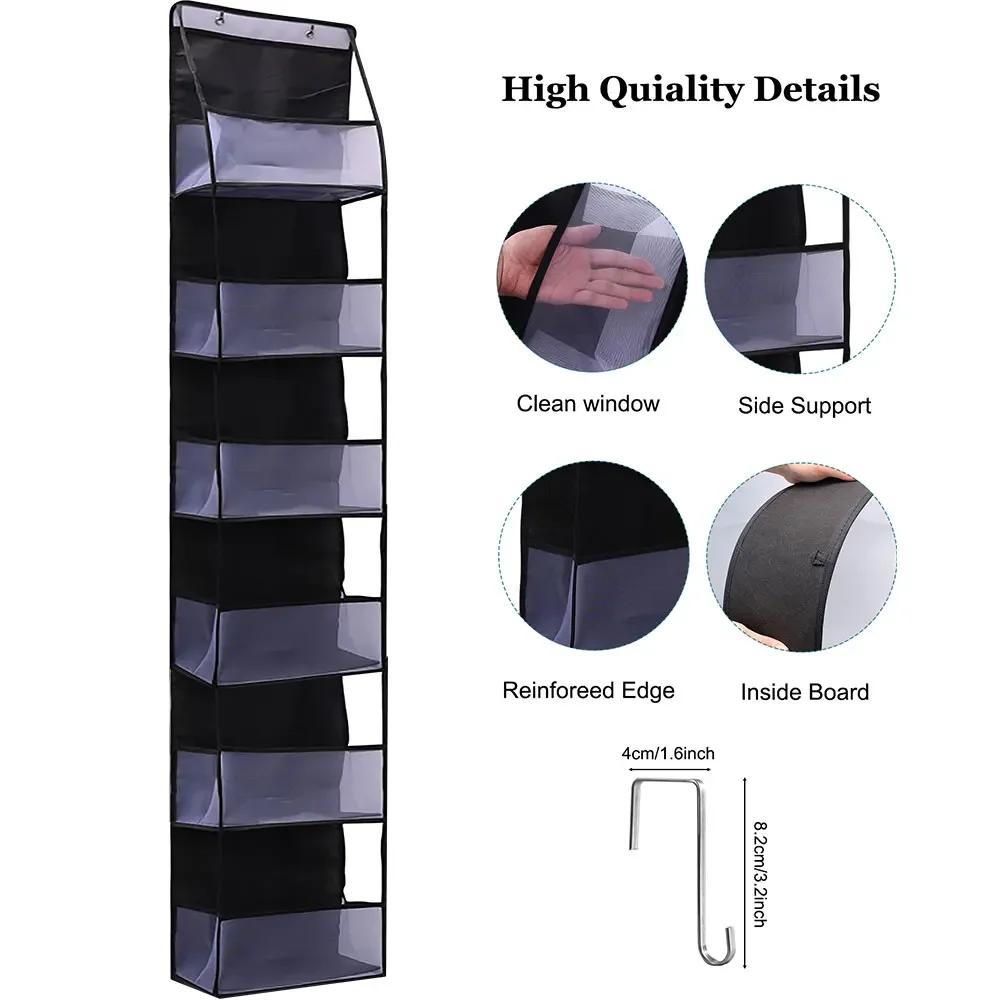 Wielofunkcyjna torba do zawieszania materiału do przechowywania za drzwiami Wielowarstwowa torba do przechowywania wisząca Różne organizery do przechowywania wiszące