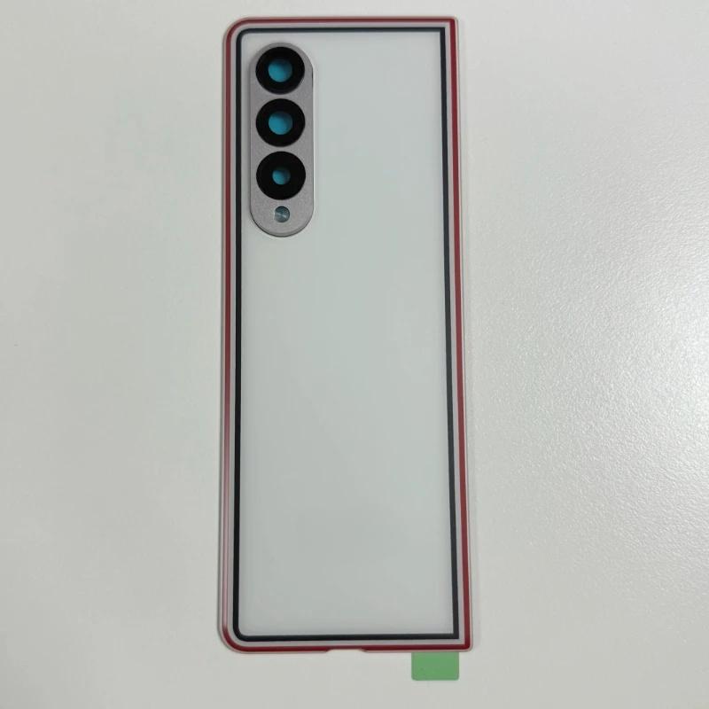 Vetro posteriore Per Samsung Galaxy Z fold 3 f926 5g cover posteriore in vetro alloggiamento pannello posteriore sostituzione con lente fotocamera