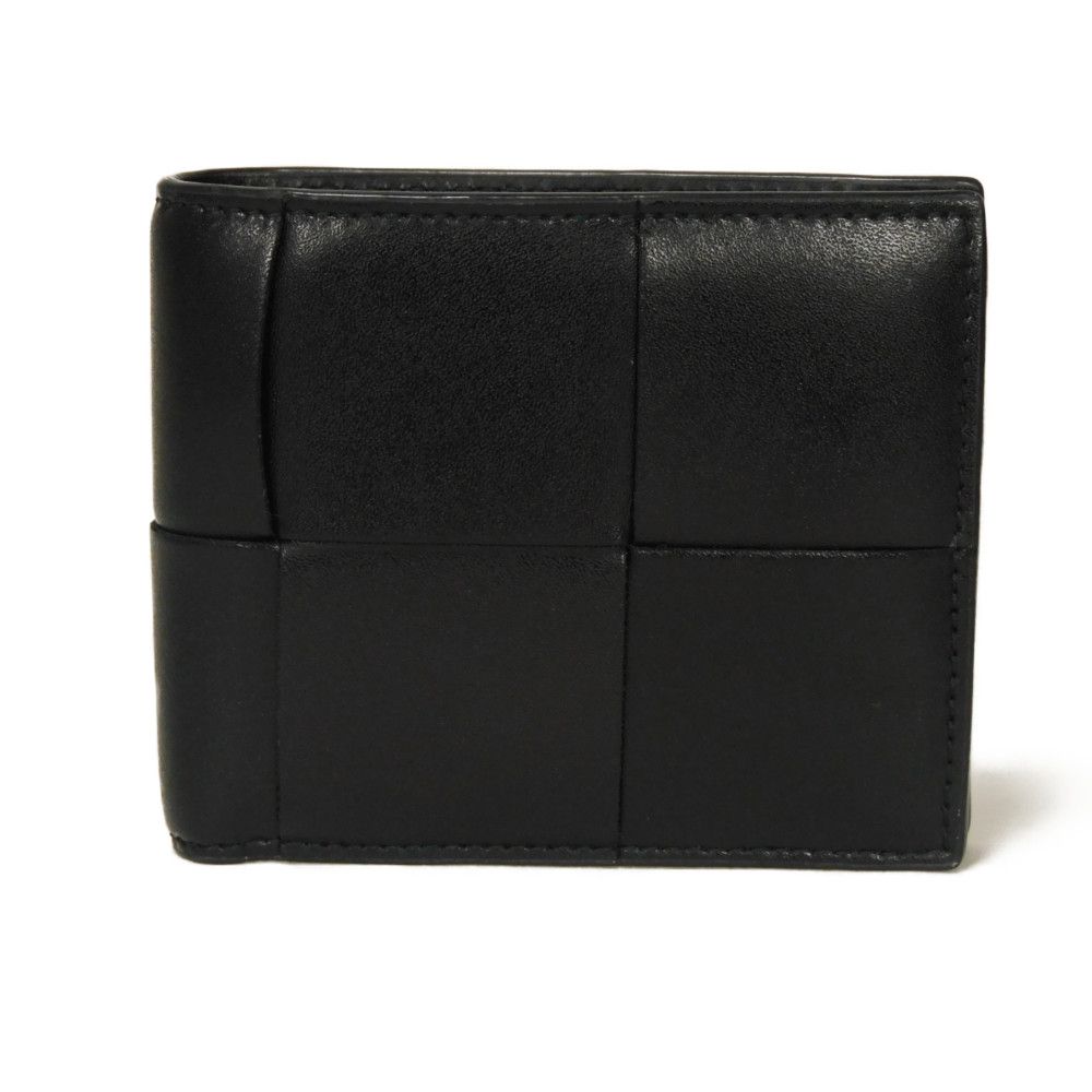 

Used 11897 Cassette Coin Purse Wallet 749455 VBWD2 8803 7941 Current RFID Maxi-in Trechato Black Men s from Japan