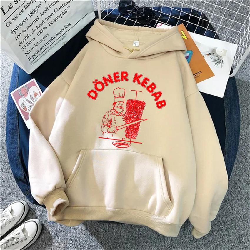 

Doner Kebab Weed Hoodie Womens Hooded Fashion Hip Hop Long Sleeve Pullover Women Sweatshirt Streetwear Sweatshirt Unisex Clothes 3XL