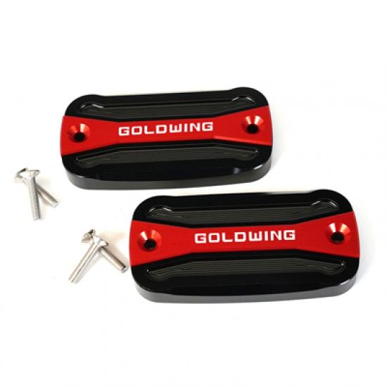 

Передний тормозной бачок, бак для жидкости, крышка масляной чашки для HONDA Goldwing GL1800 GL1500 GL 1800 VTX 2012-2018 мотоцикла с ЧПУ красный