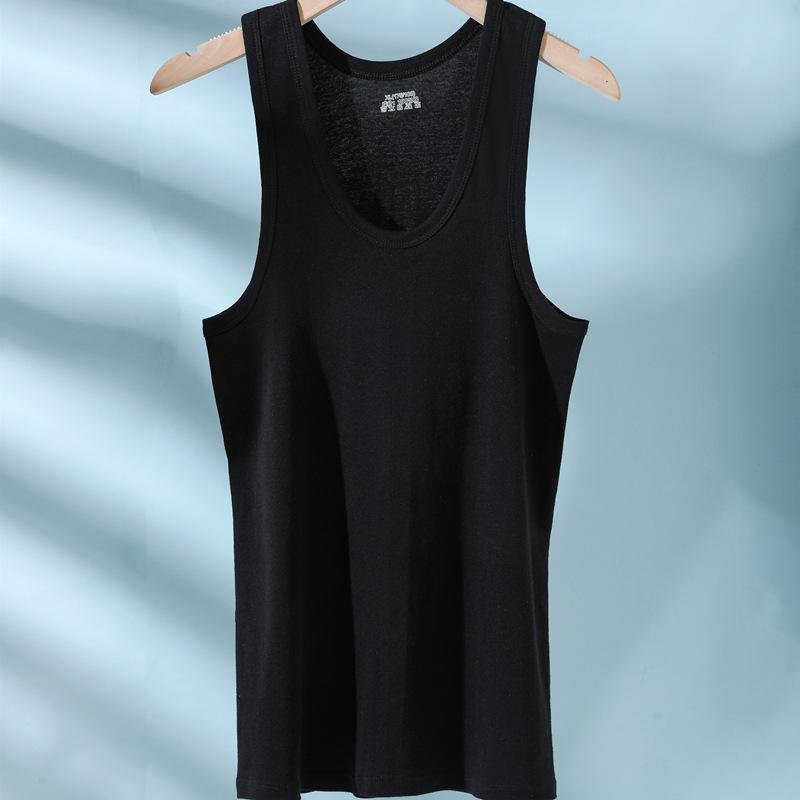 Camiseta Deportiva de Tirantes de Algodón de Secado Rápido para Hombre