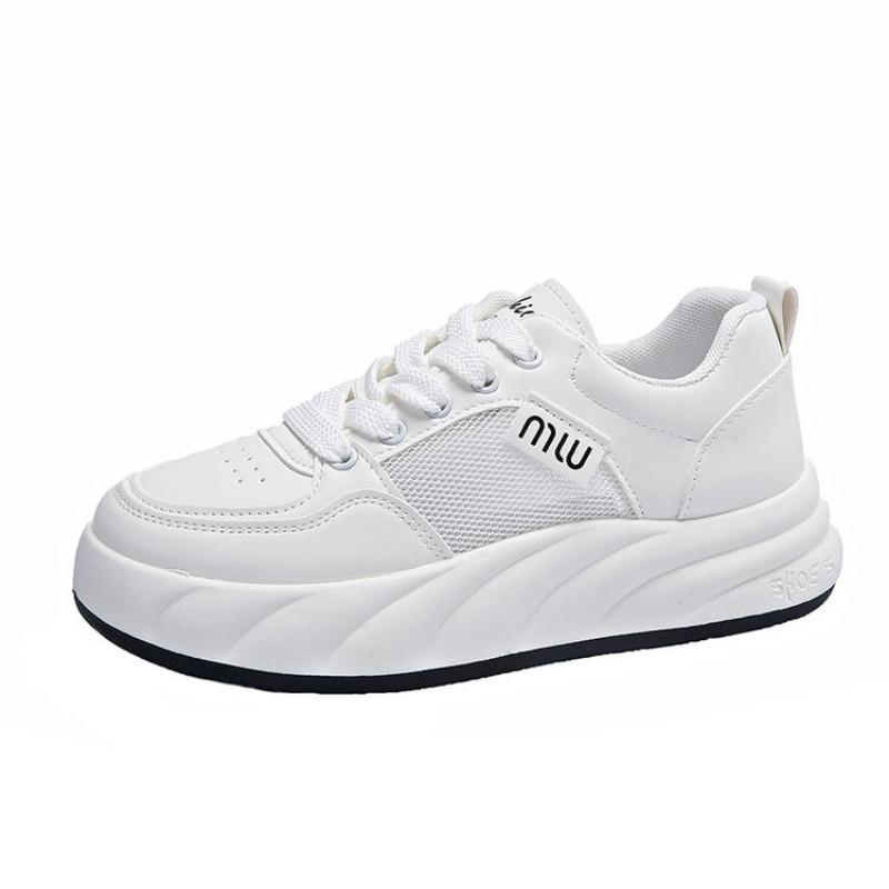 Fashion Women's Shoes Summer Thick Sole White Spring Autumn Breathable Platform Tennis Woman Runing Shoes Female Casual Sneaker