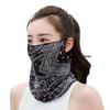 Outdoor Sun Protection and UV Protection Ear-hanging Face Mask for Summer, Breathable Neck Protector for Men and Women, Ice Silk Cycling Neck Cover
