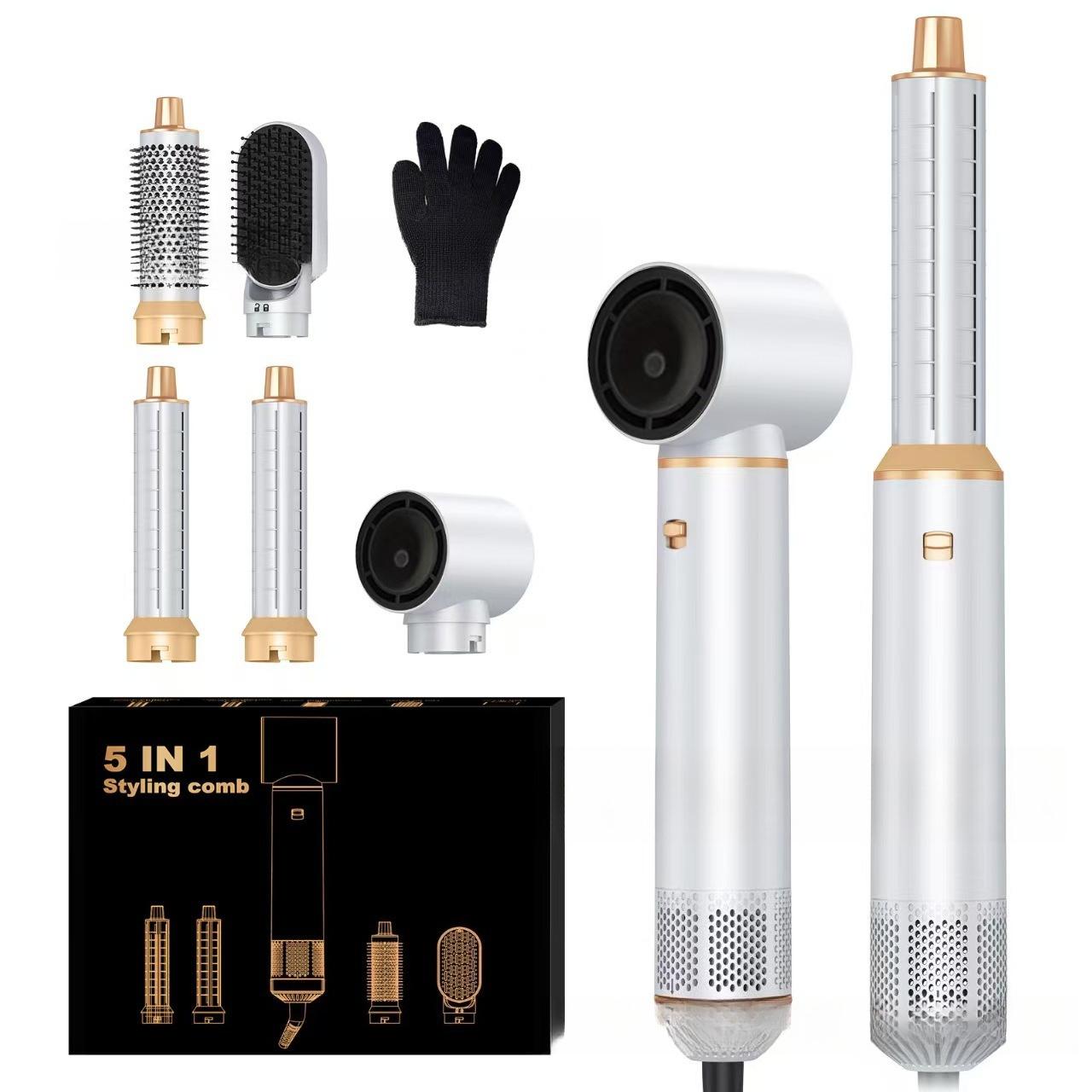 

Five in One Hair Comb Hair Dryer US