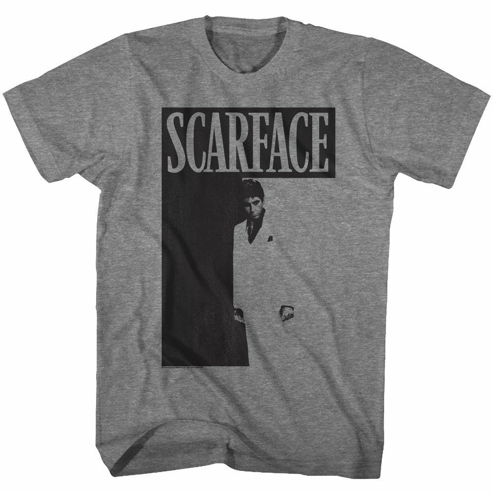 Scarface Scarface Graphite Heather Adult T-Shirt XXL