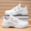 Professional Competition Badminton Shoes with Rotating Buckle, Shock Absorption, Carbon Plate, Non-slip, Wear-resistant for Men and Women