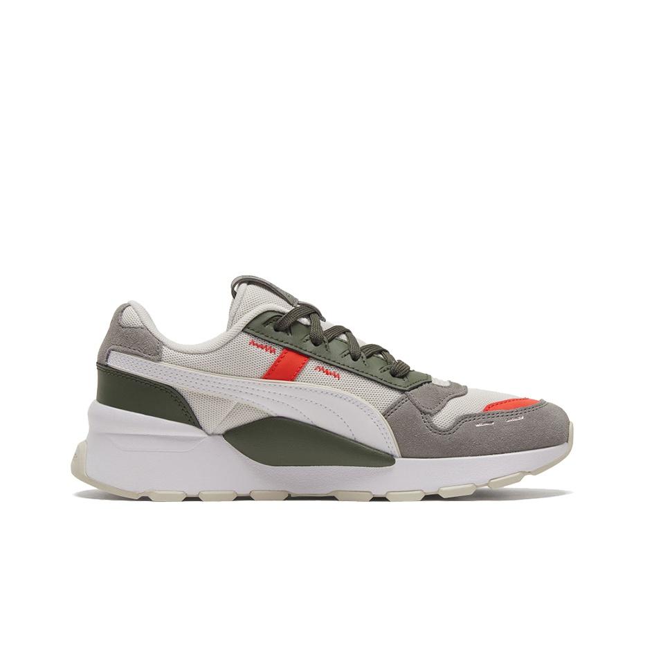 Puma Rs 2.0 Zimowy Materiał Skóra Klasyczne Wszechstronne Amortyzujące Wytrzymałe Niskie Buty Lifestyle Codzienne Trampki Unisex Szaro-dymny 374013-03