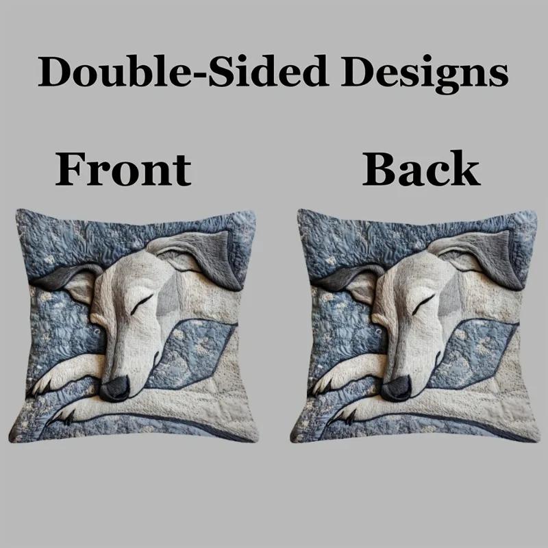 1 Pezzo Federa per Cuscino Levriero Federa per Cuscino Divano Soggiorno Federa per Cuscino Camera da Letto Confortevole con Cerniera Decorazione per la Casa